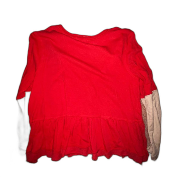 FREE PEOPLE Raw Edges Tangerine Crop Top - Picture 2 of 3